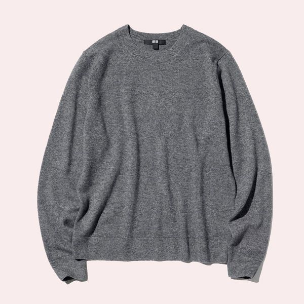 Jersey 100% cashmere cuello redondo Uniqlo