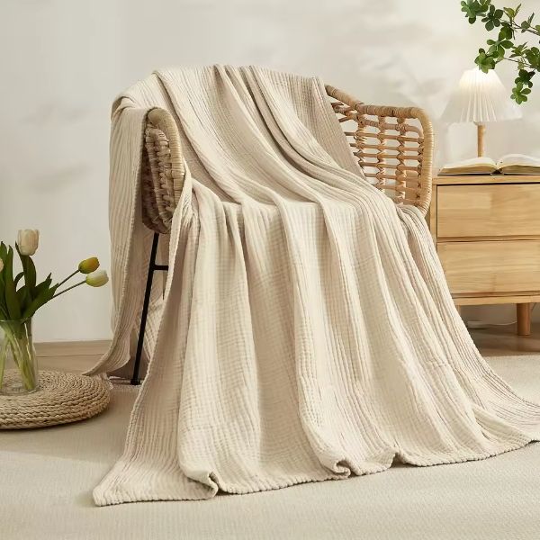 Manta 100% de algodón para cama Aliexpress
