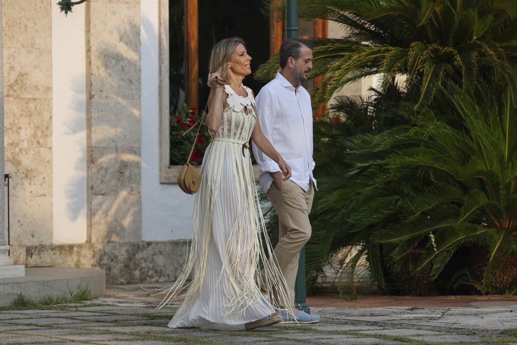 Juan Fernández Miranda, en la boda de Susanna Griso y Luis Enríquez Nistal