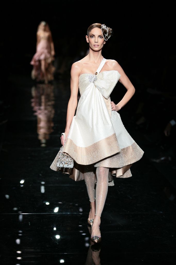 Eugenia Silva, para Giorgio Armani Prive's Primavera/Verano 2007