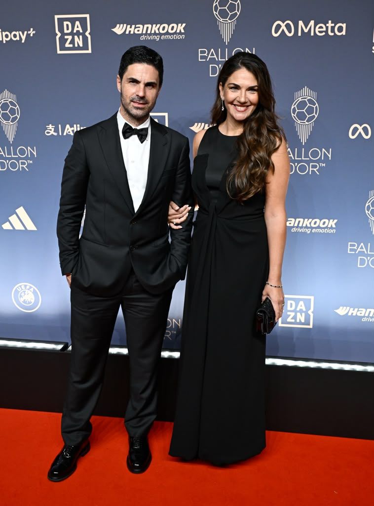 Lorena Bernal y Mikel Arteta 