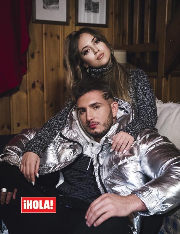 Ana Mena, con Omar Montes