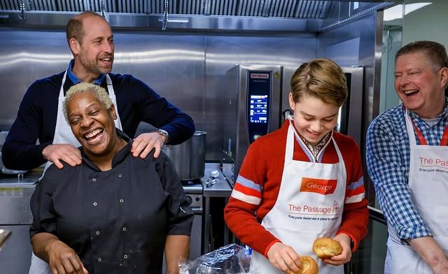 William es patrono de The Passage, una causa que lo acompaña desde hace más de 30 años, cuando Diana sembró en él una sensibilidad que hoy transmite a sus hijos