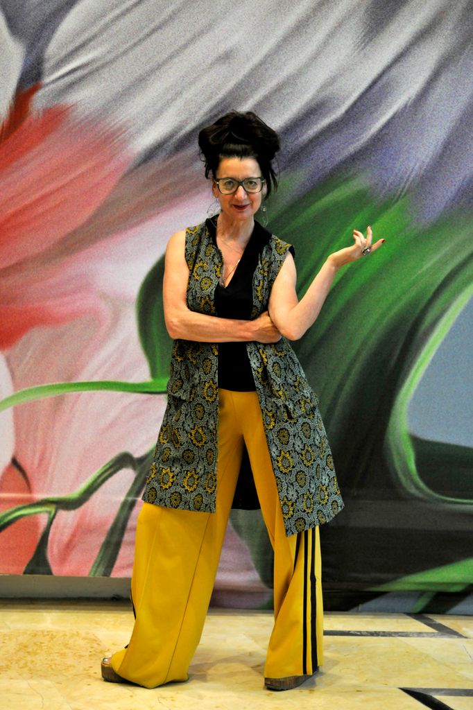 Meteora Fontana posa durante el Festival Internacional de Cine de Guadalajara