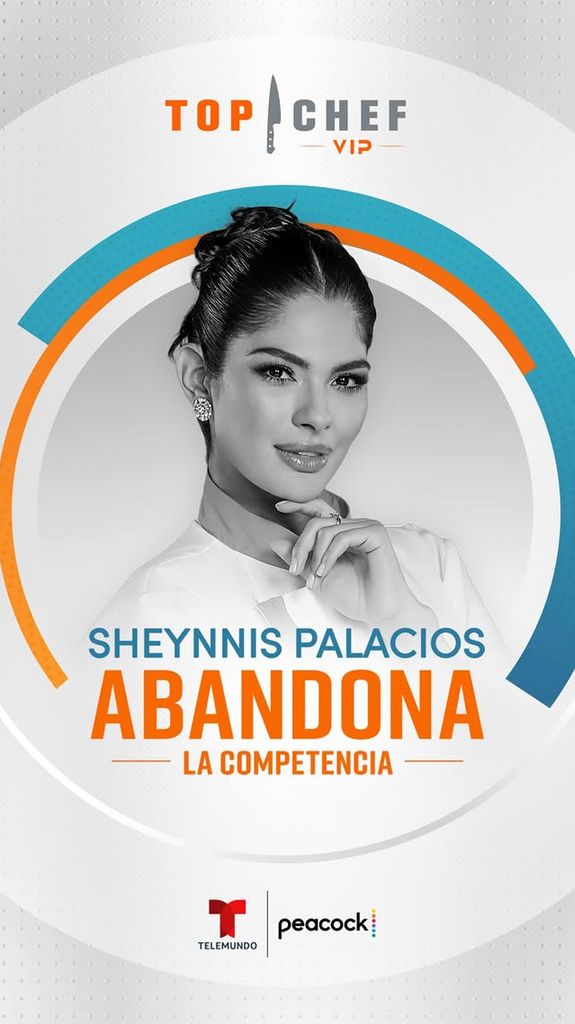Sheynnis Palacios decidió abandonar 'Top Chef VIP' por motivos de salud.