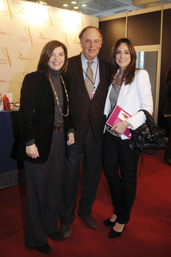 Carlos Falcó con sus hijas Xandra y Tamara