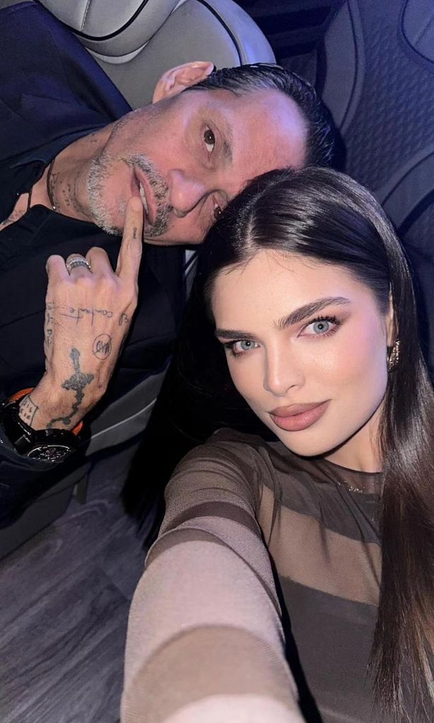 Nadia Ferreira y Marc Anthony