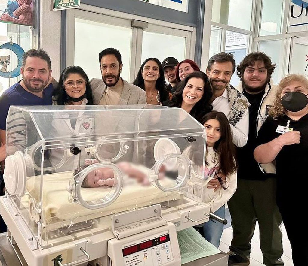 Los Derbez y los Ruffo se reunieron para celebrar la llegada de Tessa.