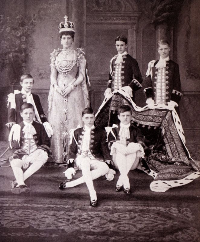 Coronación de Alejandra de Dinamarca