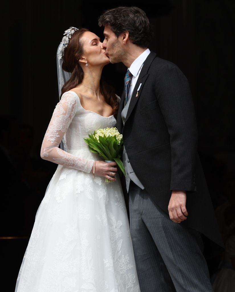 Peinados de novia de las royals Sophie-Alexandra Evekink