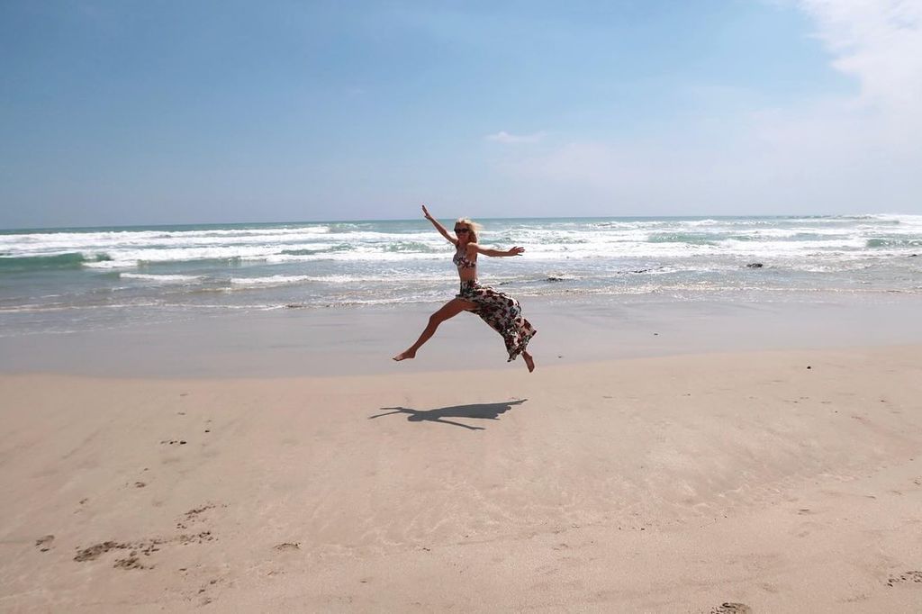 Ivanka Trump en las playas de Costa Rica.