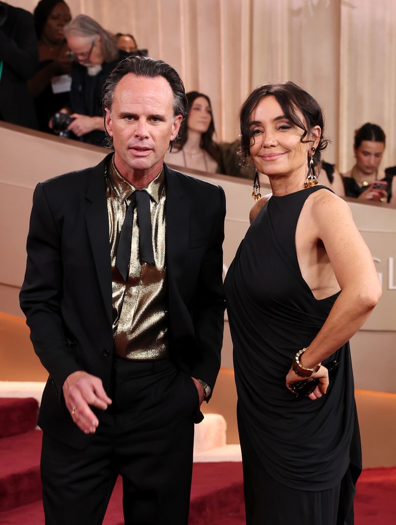 Walton Goggins y Nadia Conners
