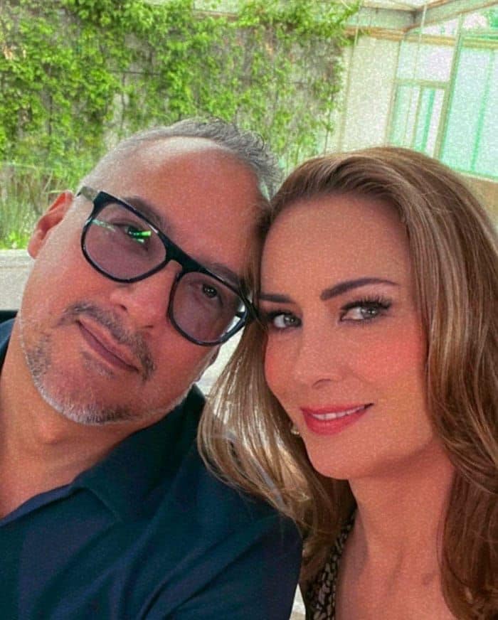 Anette Michel y Gregorio Jiménez
