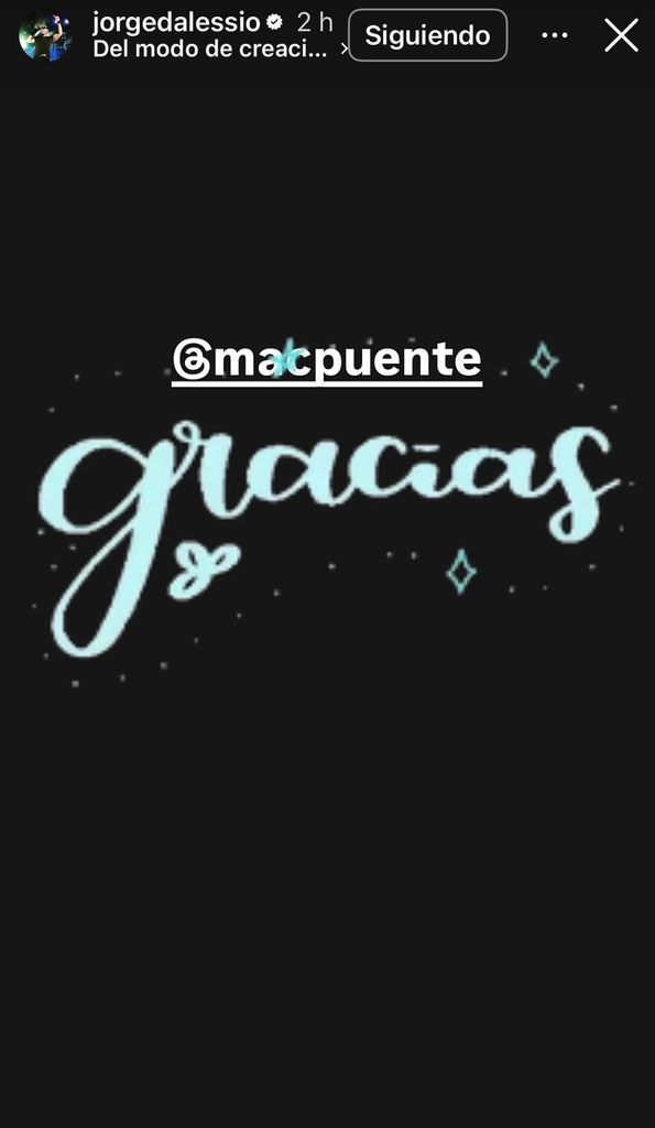 Después de ese post, compartió uno más agradeciéndole a la madre de sus hijos por ayudarlo a encontrar algo de paz, en medio de lo que ha sido su proceso de separación.