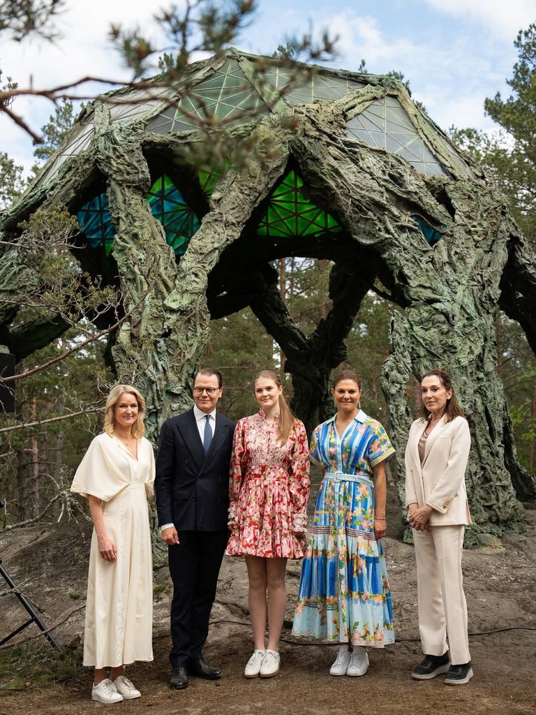 La familia real de Suecia, con Cristina Iglesias