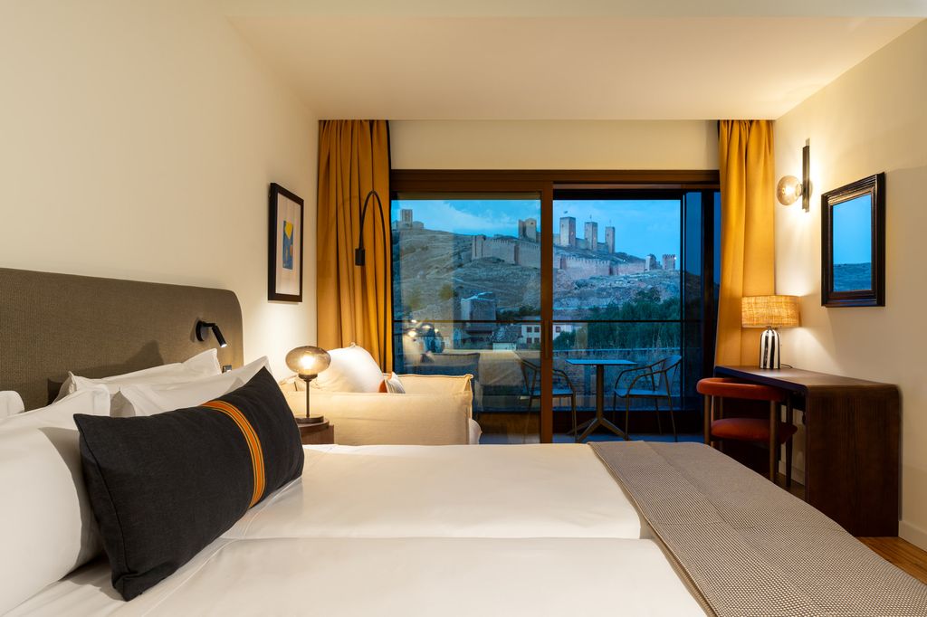 Habitación del Parador Molina de Aragón