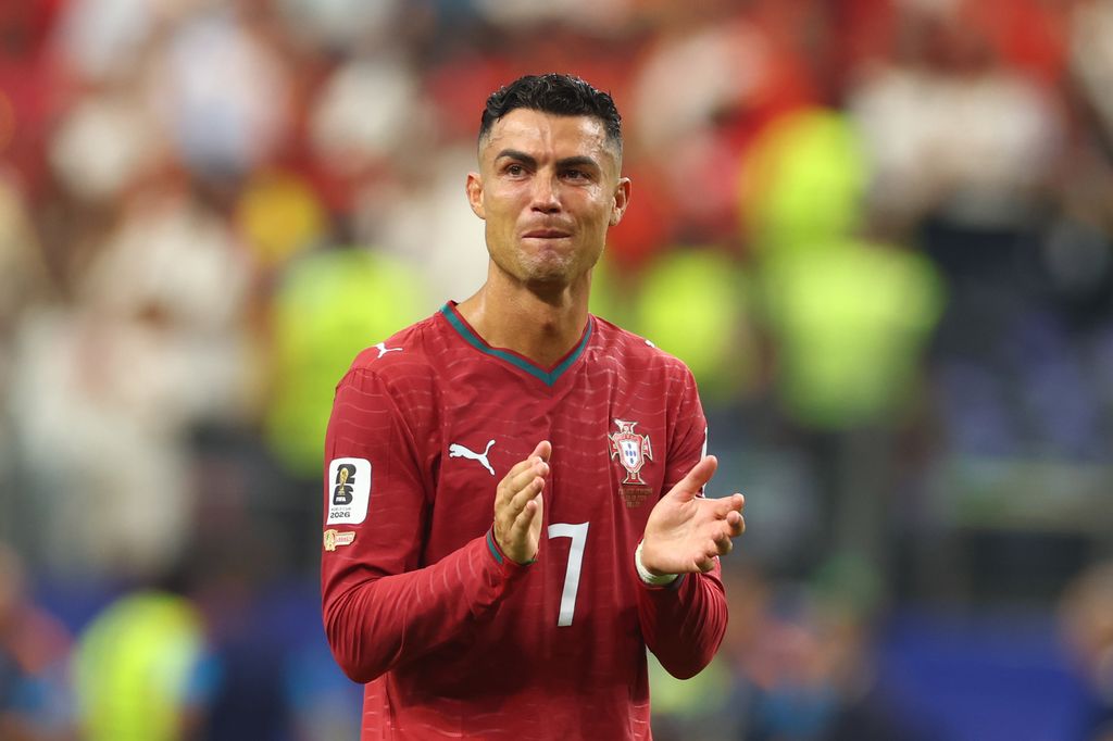 Cristiano Ronaldo no logró contener la emoción de su últomo juego del Mundial