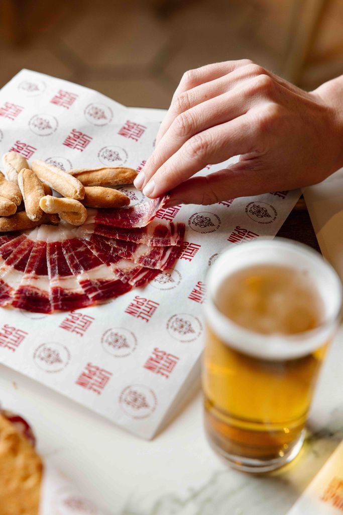 Tapa de jamón ibérico, Museo del Jamón