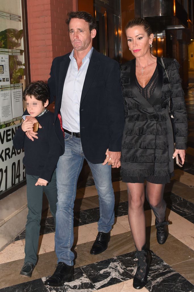 Raquel Bernal Álvaro Muñoz Escassi y el hijo del jinete 