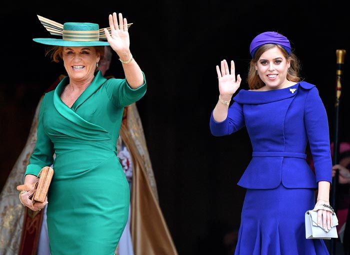 Beatriz de York y Sara Ferguson