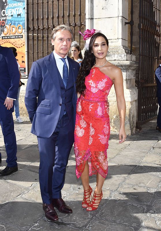 Francisco de Borbón, muy emocionado en su boda con Sophie Karoly