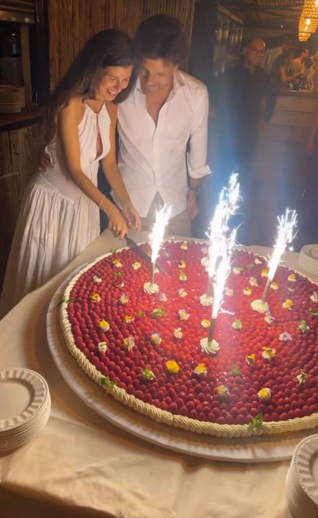 La boda de la modelo Léa Meylan