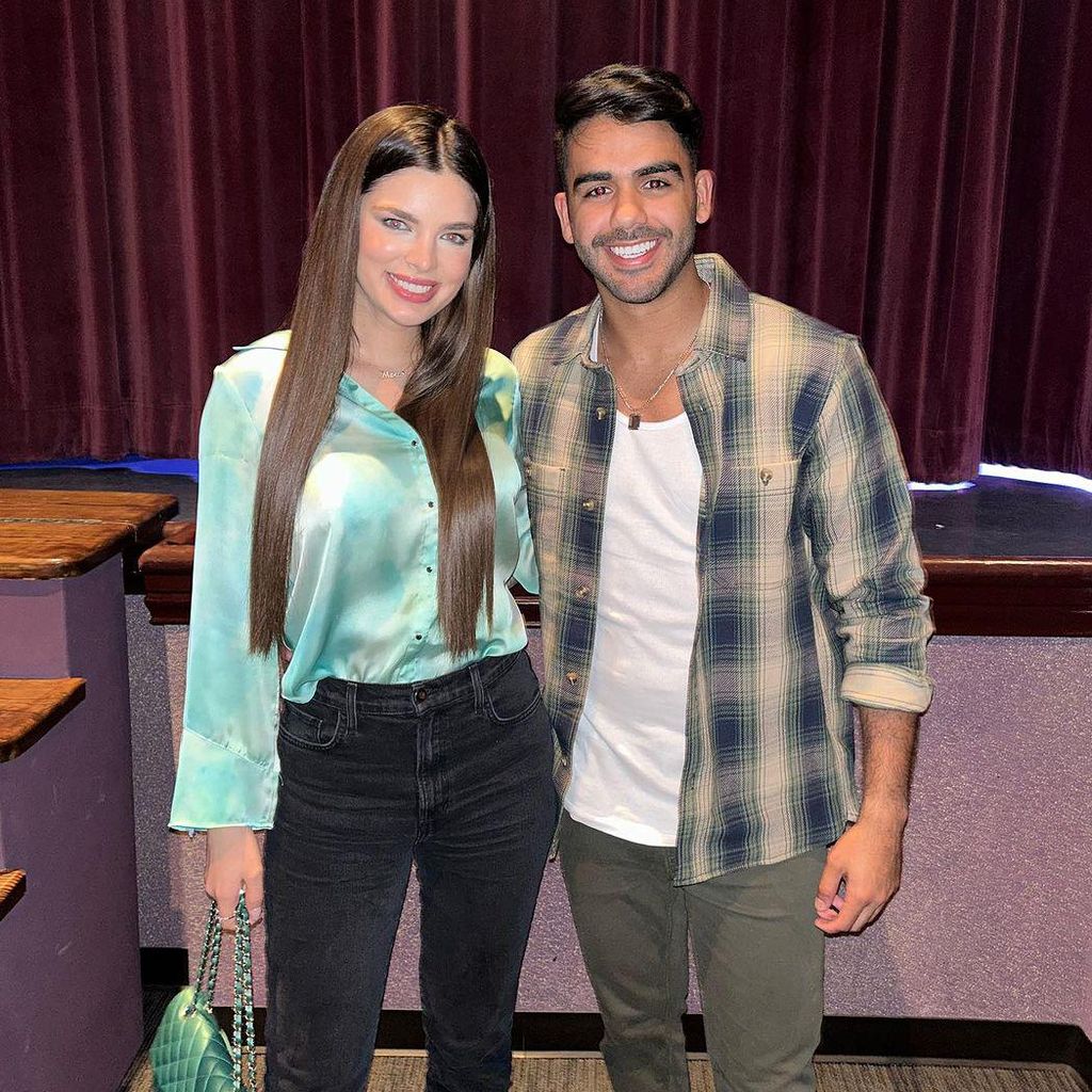 Nadia Ferreira y Carlos Adyan
