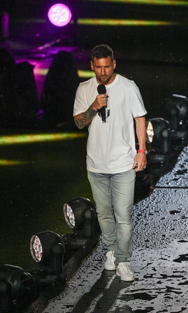 lionel messi en su presentaci n ante el inter de miami