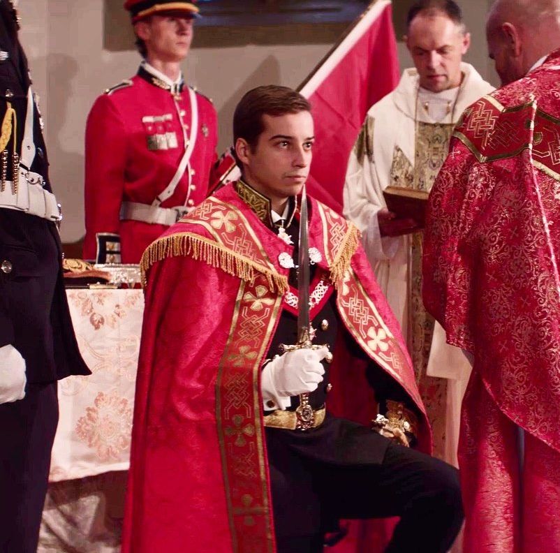 El día que Jonas Lauwiner organizó una ceremonia de coronación.