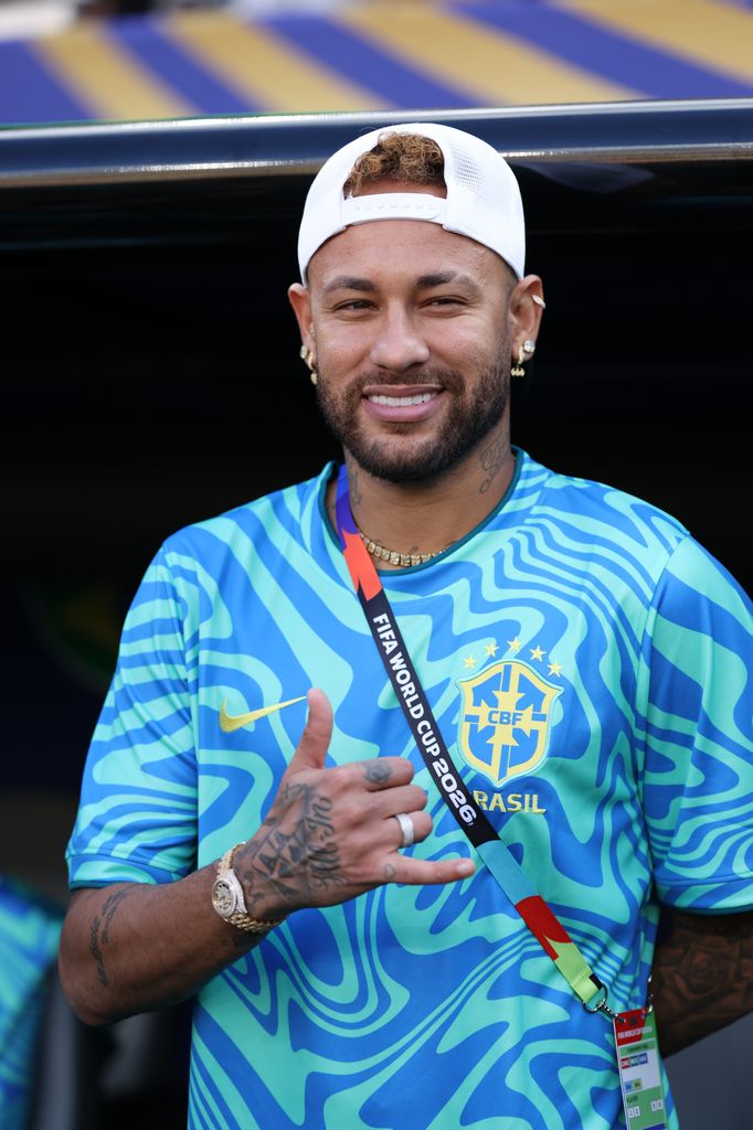 Neymar en el partido durante del Mundial de Fútbol entre Brasil y Marruecos, disputado el 13 de junio de 2026