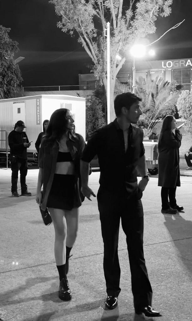 Zuria Vega y Alberto Guerra
