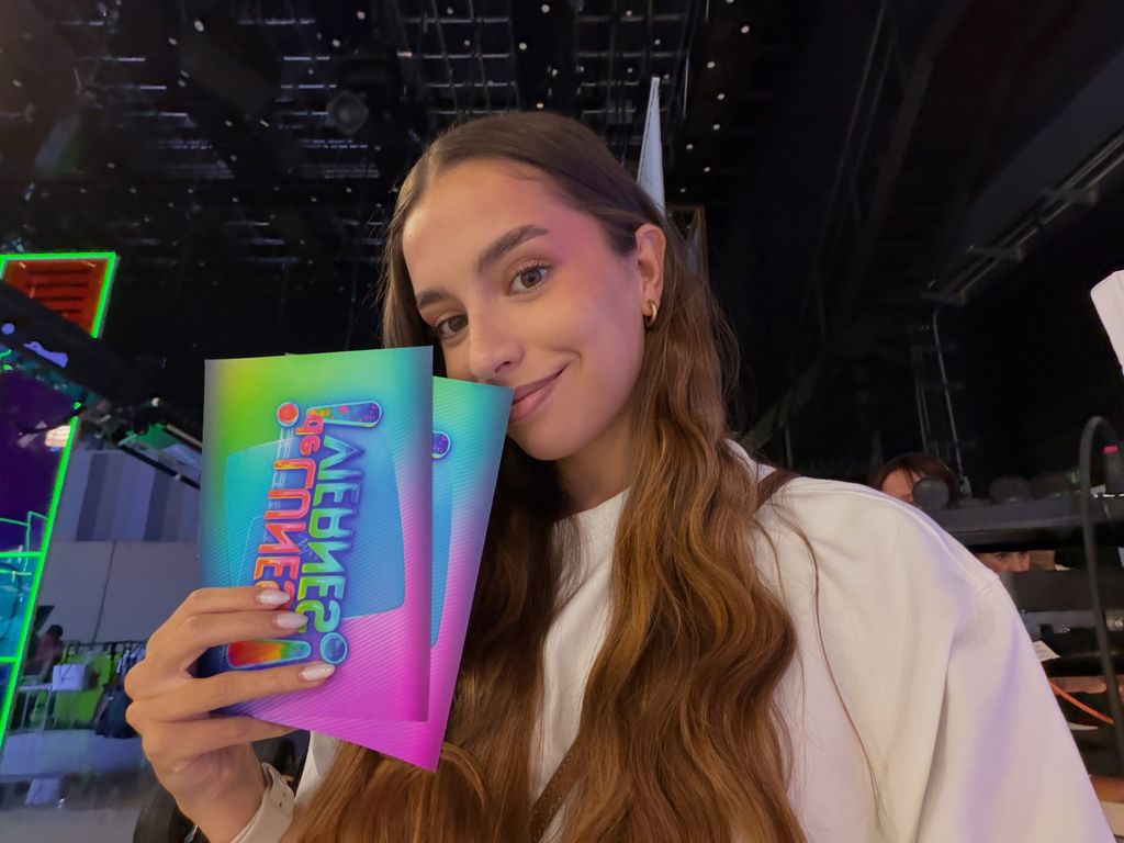 Claudia Acosta en el programa 'De lunes a viernes', de Telecinco