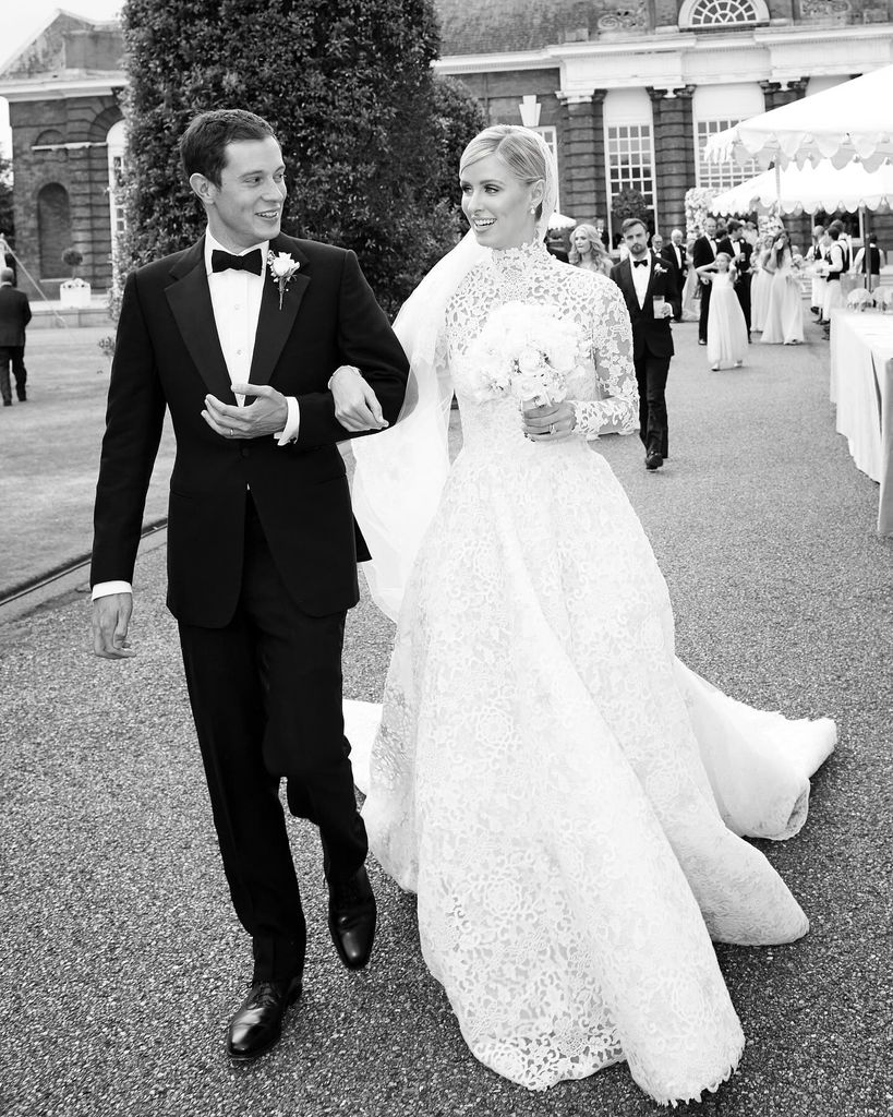 Look de novia de Nicky Hilton en su boda con James Rothschild