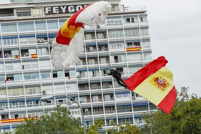 El susto con final feliz que ha marcado el desfile de las Fuerzas Armadas