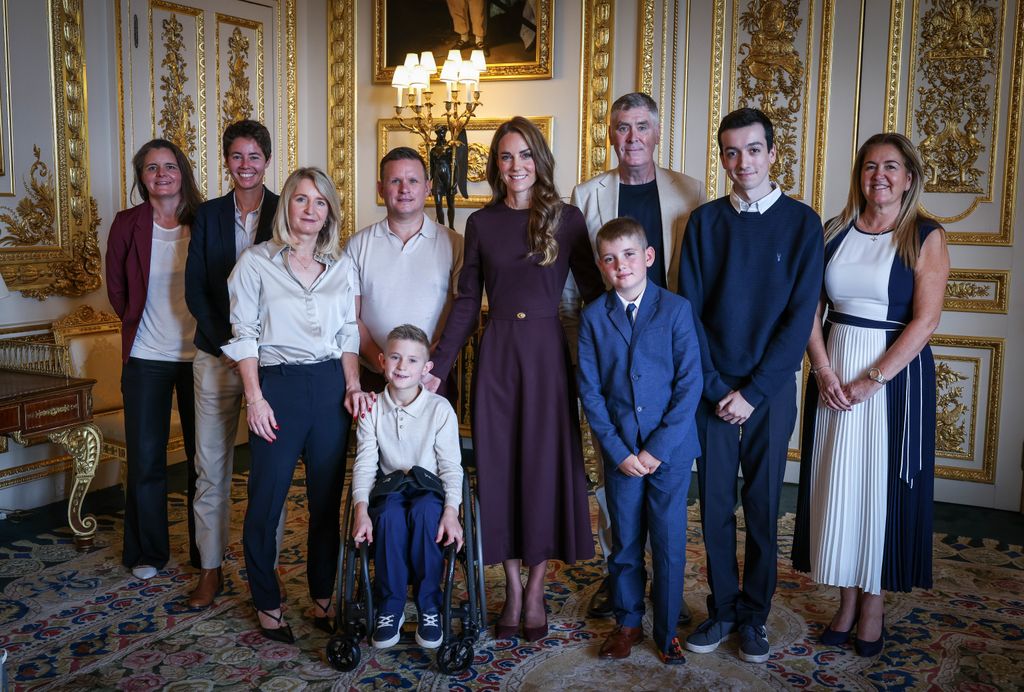 Kate Middleton: un símbolico "tea party" en el Castillo de Windsor
