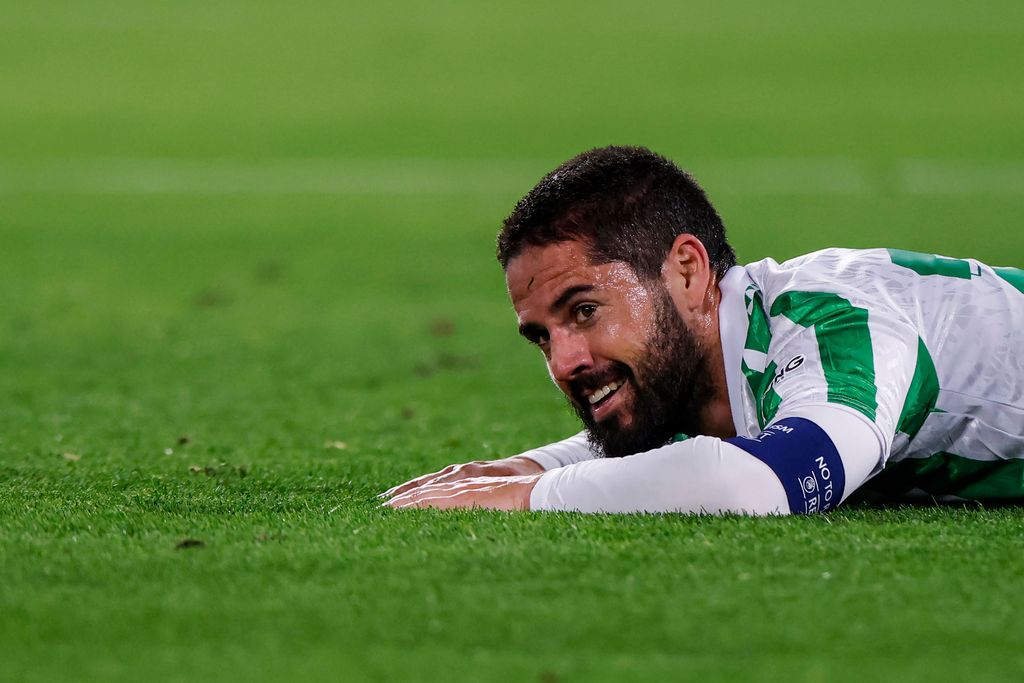 El jugador malagueño, en uno de sus partidos con el Betis