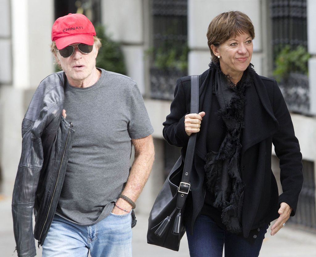 MADRID, SPAIN - NOVEMBER 27: (SPAIN OUT) (MINIMUM FEE 100 USD PER IMAGE)   Robert Redford and his wife Sibylle Szaggars take in the tourist attractions on November 27, 2012 in Madrid, Spain.  (Photo by Europa Press via Getty Images)