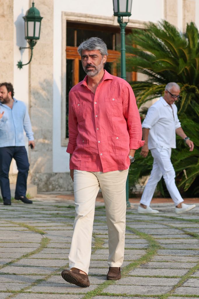 Luis Enrique en su boda con Susanna Griso, Castillo de Aro, 2026.