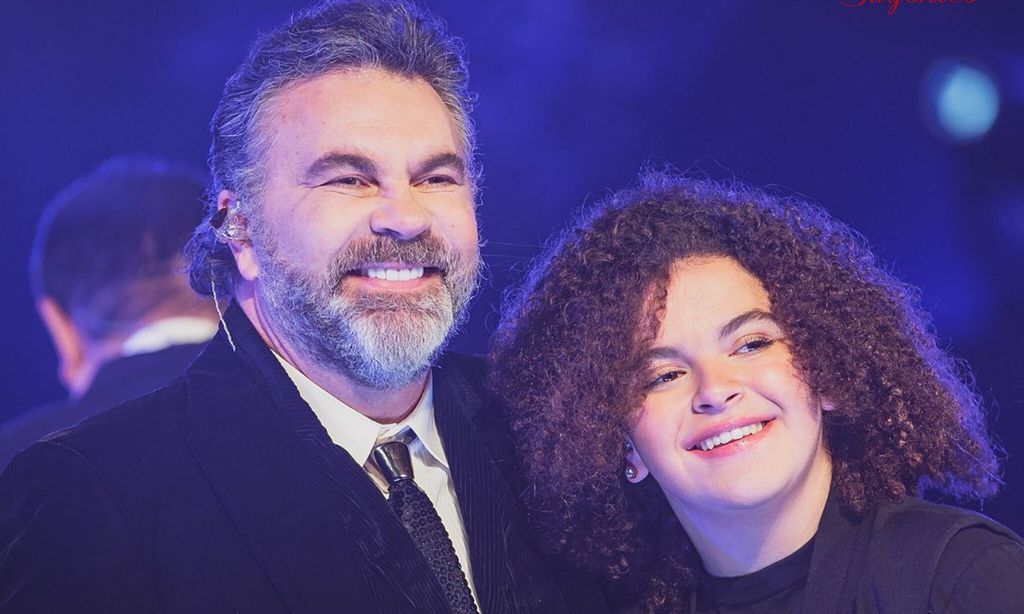 Mijares y su hija Lucero