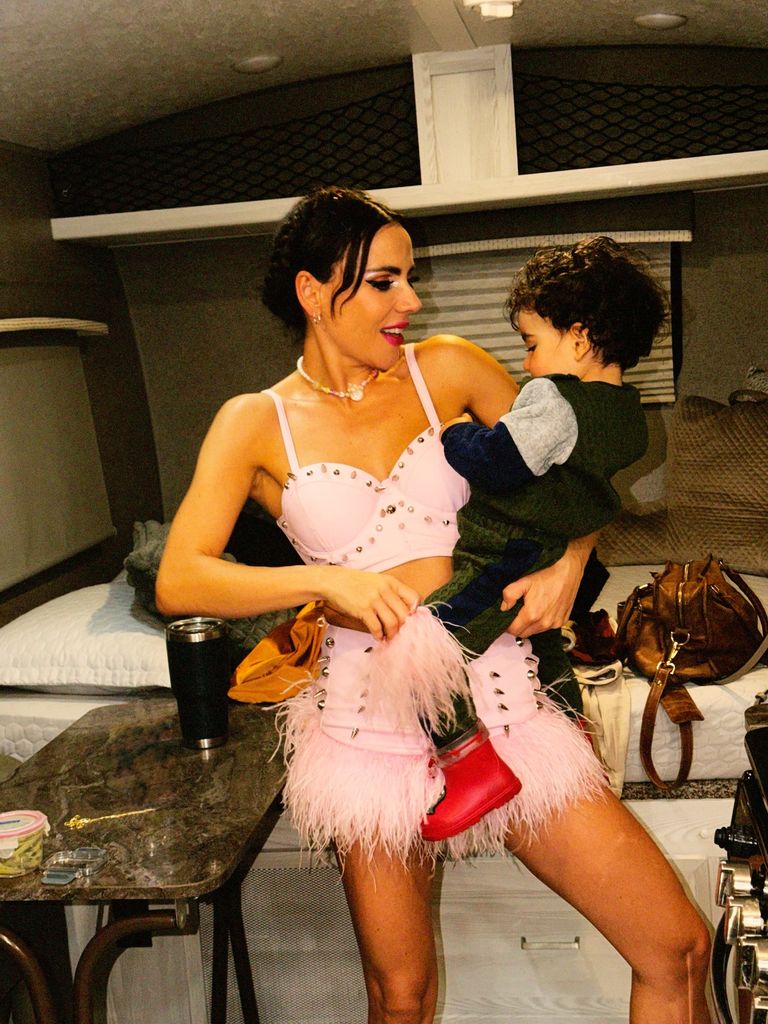 Carolina Gaitán no descarta que su hijo siga sus pasos.