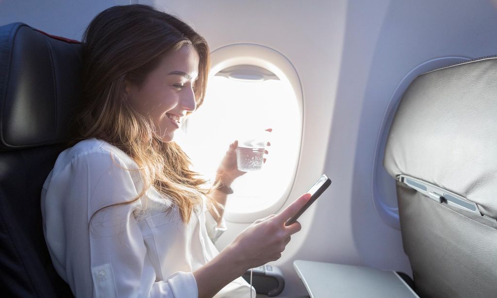 Viaja en avión confortablemente