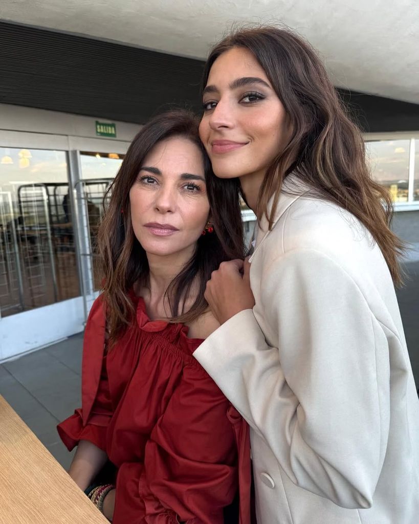 Mariló Montero y Rocío Crusset, en la MBFWM