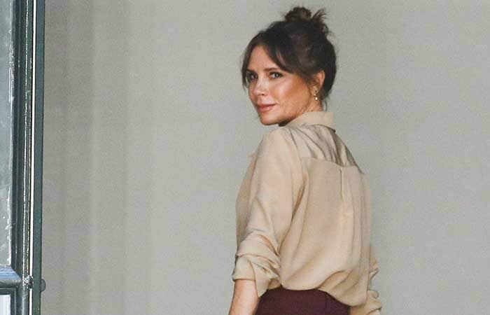 Victoria Beckham en su último desfile 