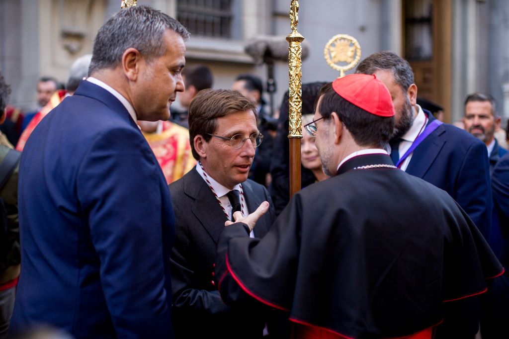 El alcalde de Madrid, en la procesión del Jesús de Medinaceli