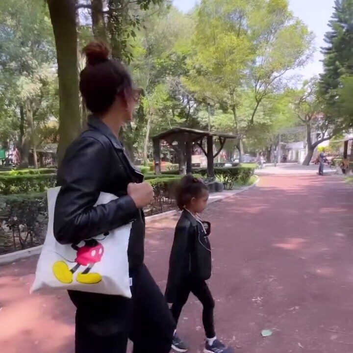 natalia jim nez y su hija alessandra