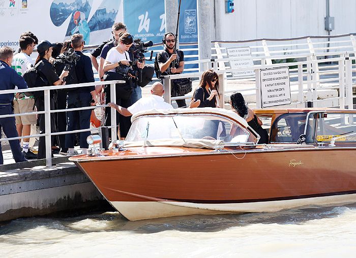 El equipo que ha acompañado a Georgina Rodriguez a Venecia