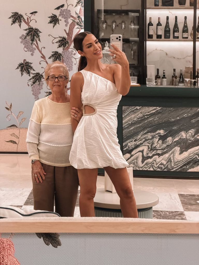 Las dos disfrutaron de una noche inolvidable