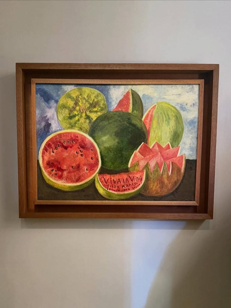 La hija de Carolina de Mónaco quedó cautivada por la obra de Frida Kahlo.