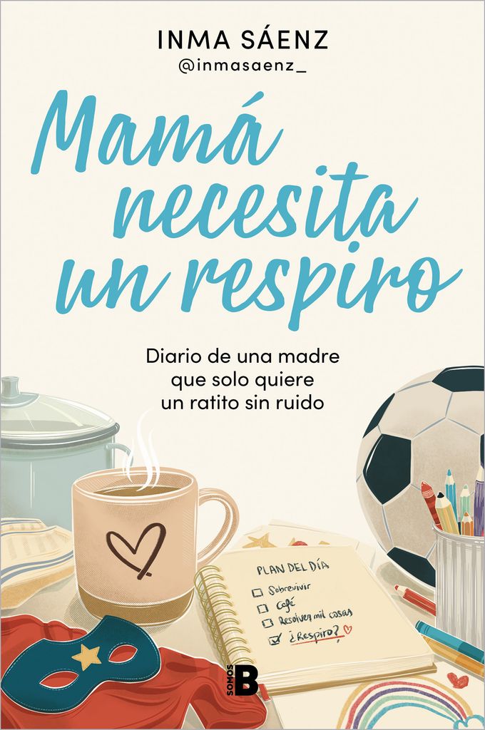 Portada del libro 'Mamá necesita un respiro'