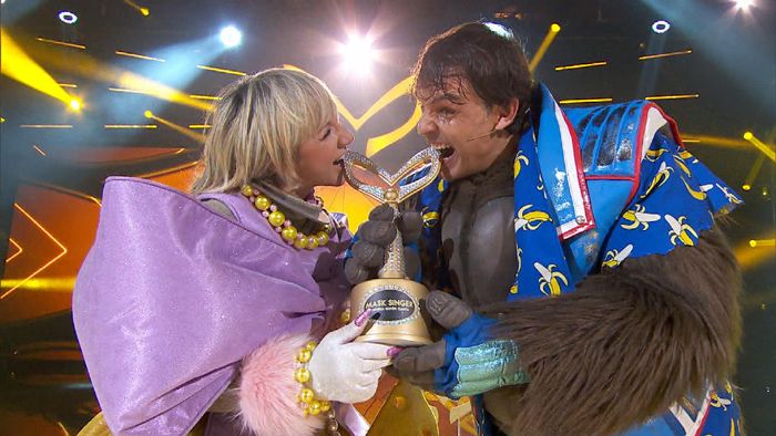 Morientes y Ana Torroja en Mask Singer